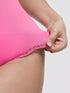 Well-in Vogue Seamless lace Cami Waist Abdomen Shaping Thong Bodysuit